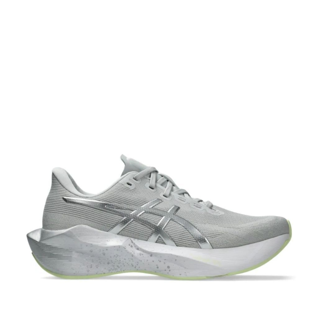 Asics Running W Novablast 6 Platinum/Glow Green - Women's Shoes Original