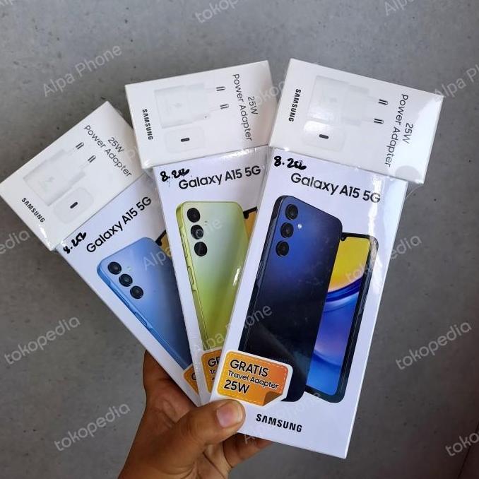 Samsung Galaxy A15 5G 8/256 GB New Garansi Resmi Sein