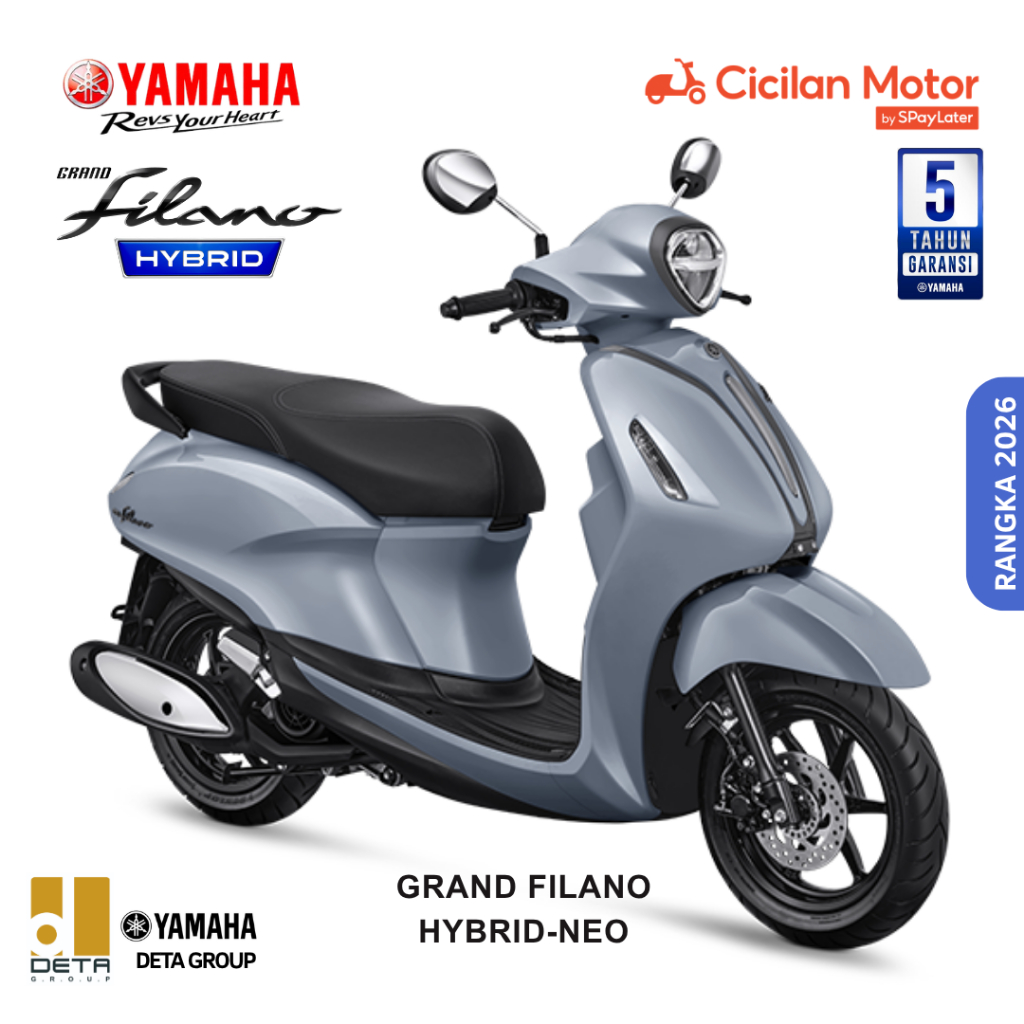 Jual Sepeda Motor Yamaha Grand Filano Hybrid-Neo | Shopee Indonesia