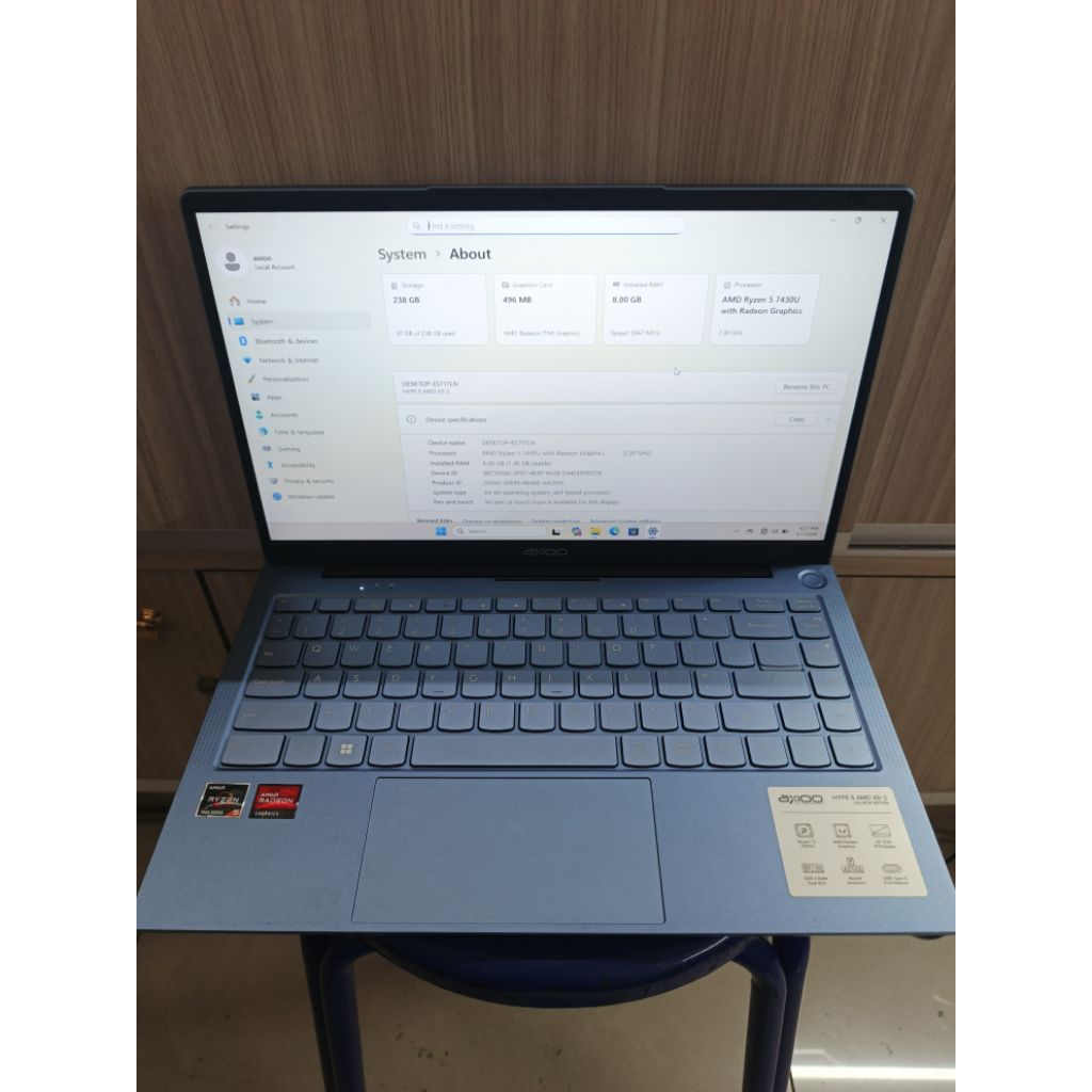 Jual AXIOO HYPE 5 X5 RYZEN 5 7000 SERIES | Shopee Indonesia