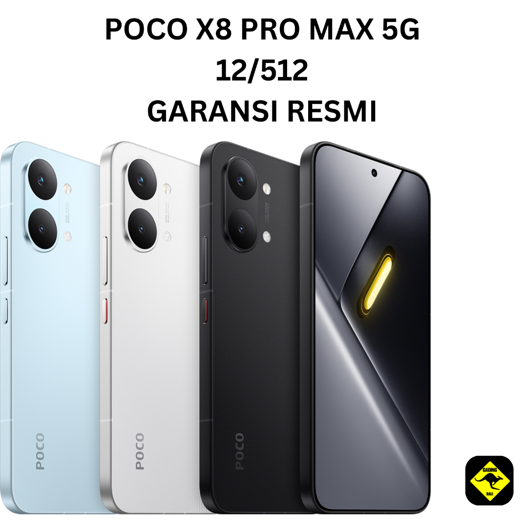 Jual POCO X8 PRO MAX 5G 12/512 RAM 12GB INTERNAL 512GB GARANSI RESMI | Shopee Indonesia