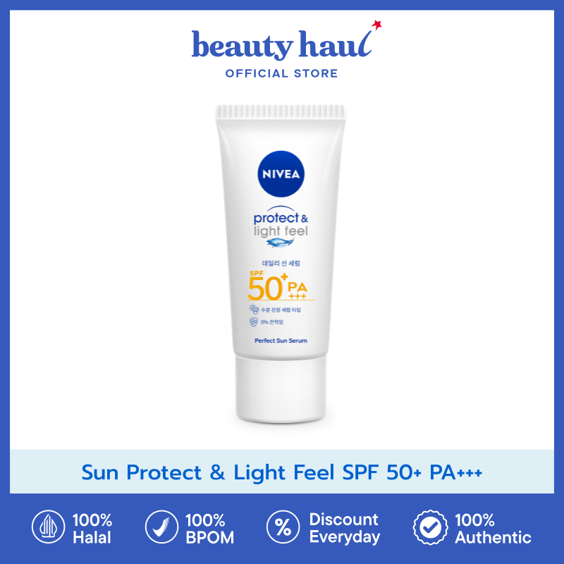 Jual NIVEA Sun Protect & Light Feel SPF 50+ PA+++ | Shopee Indonesia