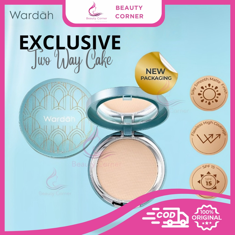 Jual Wardah Exclusive Two Way Cake | Shopee Indonesia