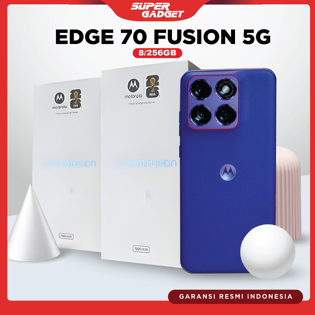 Jual Motorola Edge 70 Fusion 5G 8/256GB 8GB 256GB Pro-Level Camera by Sony Lytia Smartphone Handphone Android | Shopee Indonesia