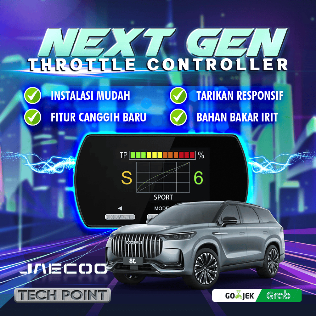 Jual 9 Drive Jaecoo J8 SHS Ardis Piggyback Throttle Controller Next Gen ECU Remap | Shopee Indonesia