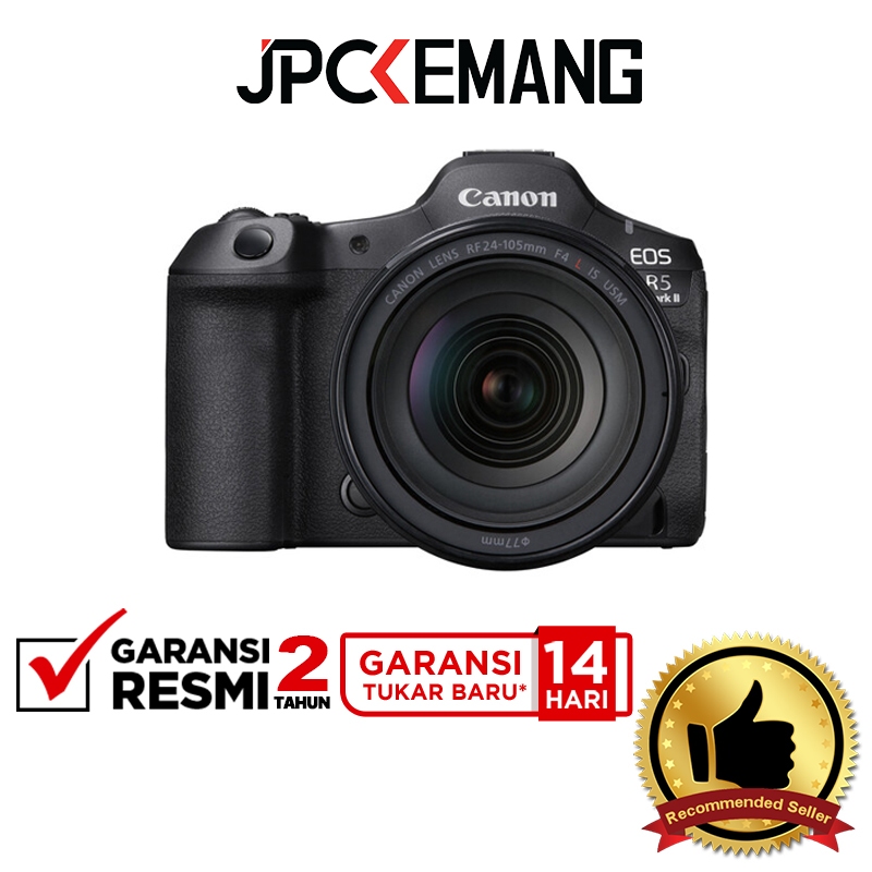 Jual Canon EOS R5 II Kit 24-105mm f4L Mirrorless Camera Canon R5 Mark II 24-105 mm f/4L R5 Mark 2 Garansi Resmi | Shopee Indonesia