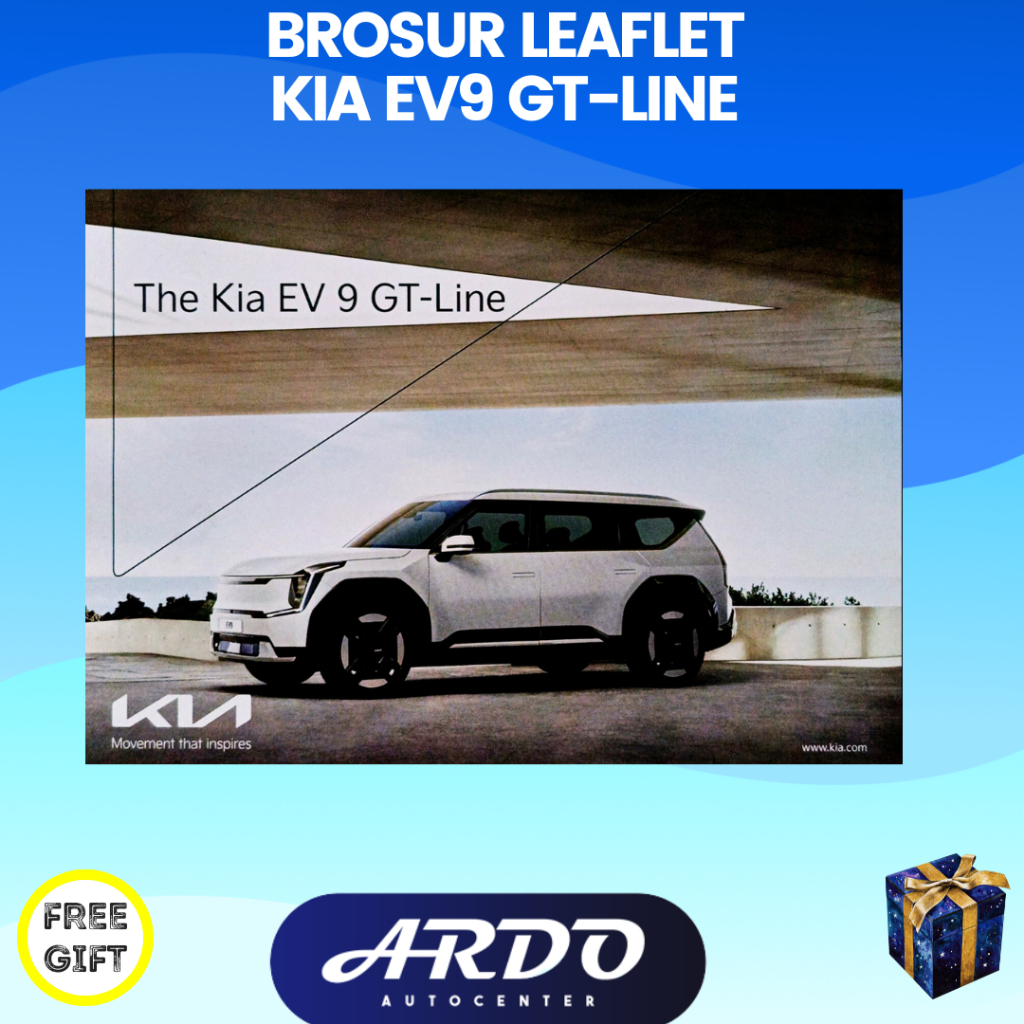 Jual Brosur katalog Mobil KIA EV9 GT-LINE leaflet | Shopee Indonesia