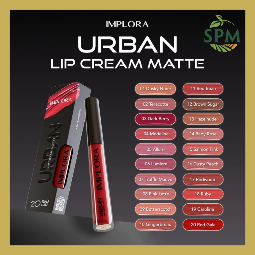 SPM Set Ombre Implora Urban Matte Lip Cream