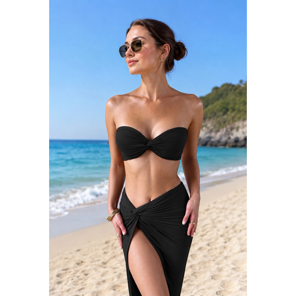 Jual One Set Melissa Beachwear Outfit Summer Wanita | Shopee Indonesia