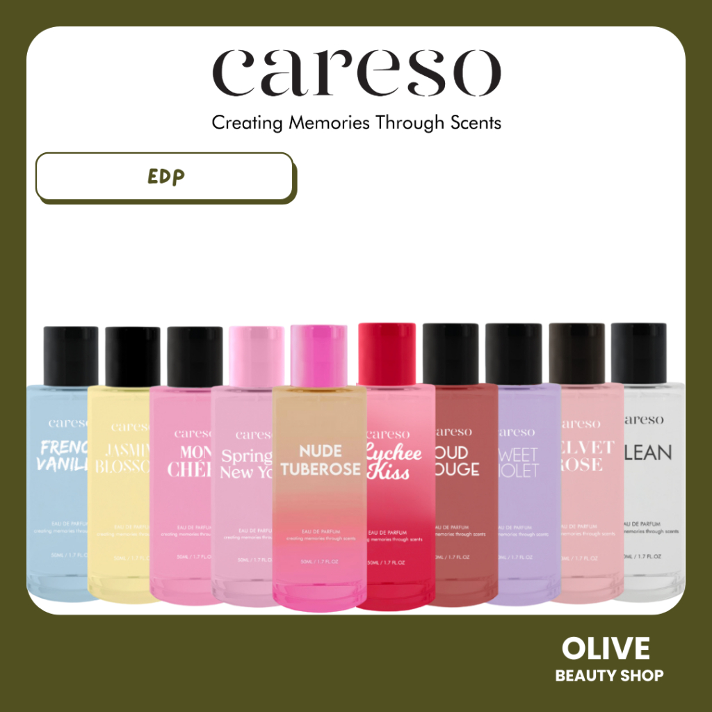 CARESO EDP SERIES Jasmine Blossoms French Vanilla Clean 50ml