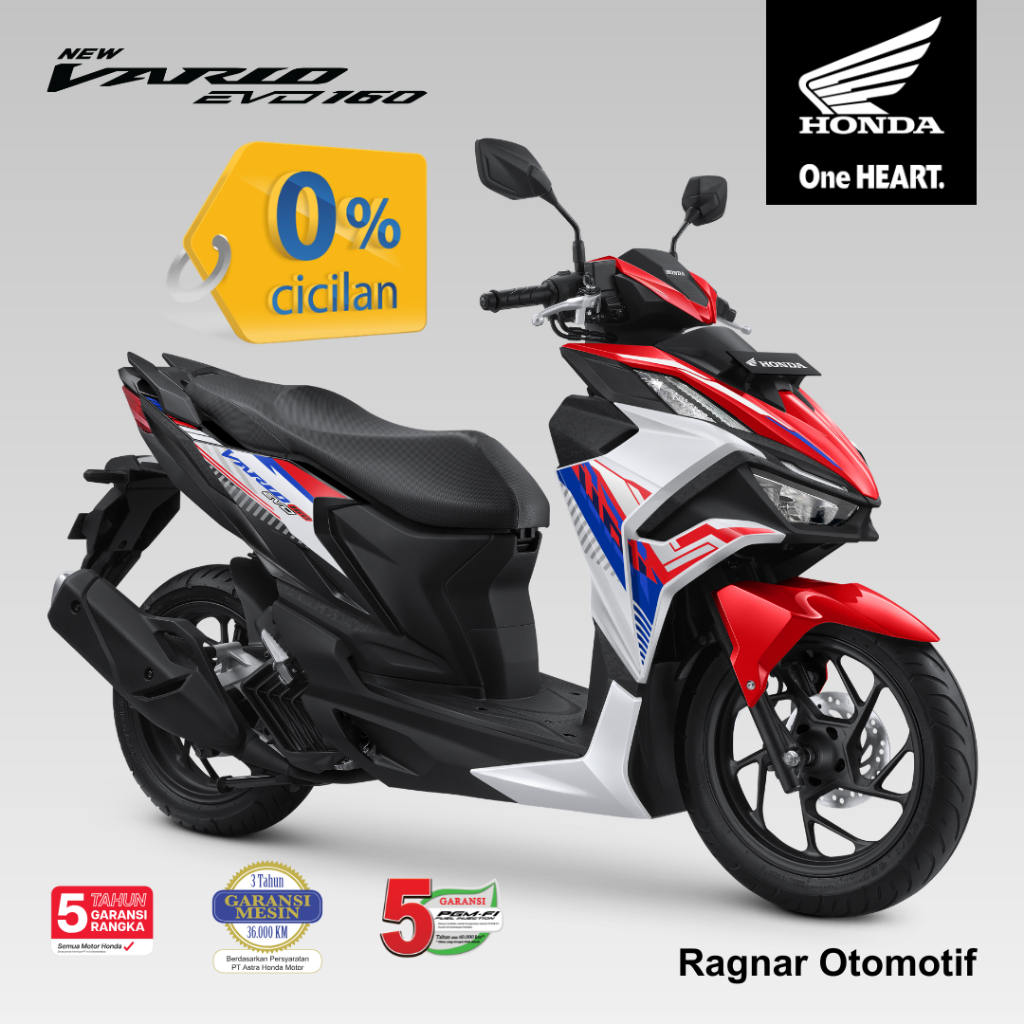 Jual Sepeda Motor Honda Vario Evo 160 Baru New Asli Original Bergaransi Resmi | Shopee Indonesia