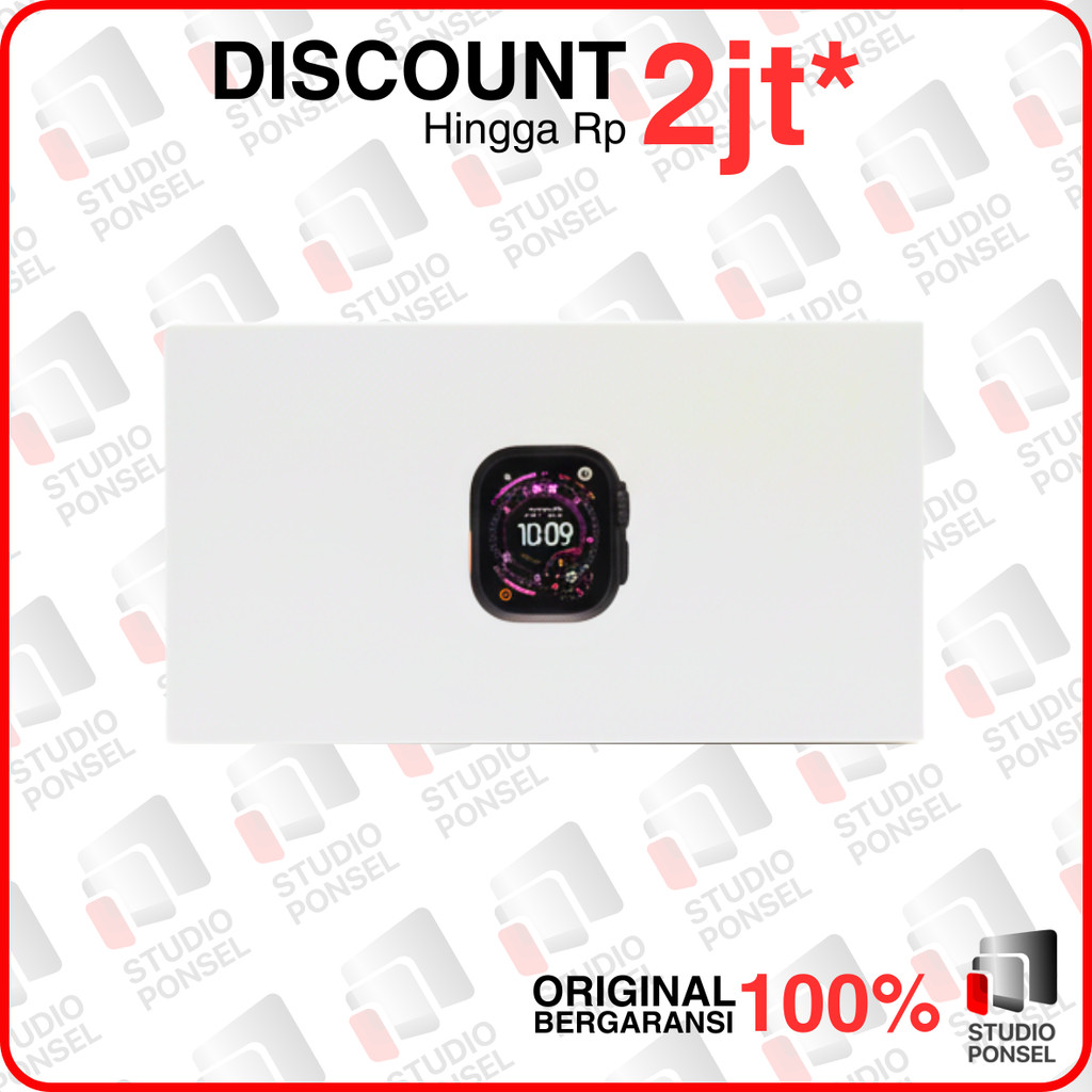 Jual Apple Watch Ultra 3 49mm 2025 Titanium Natural | Black Case with Ocean Band | Shopee Indonesia