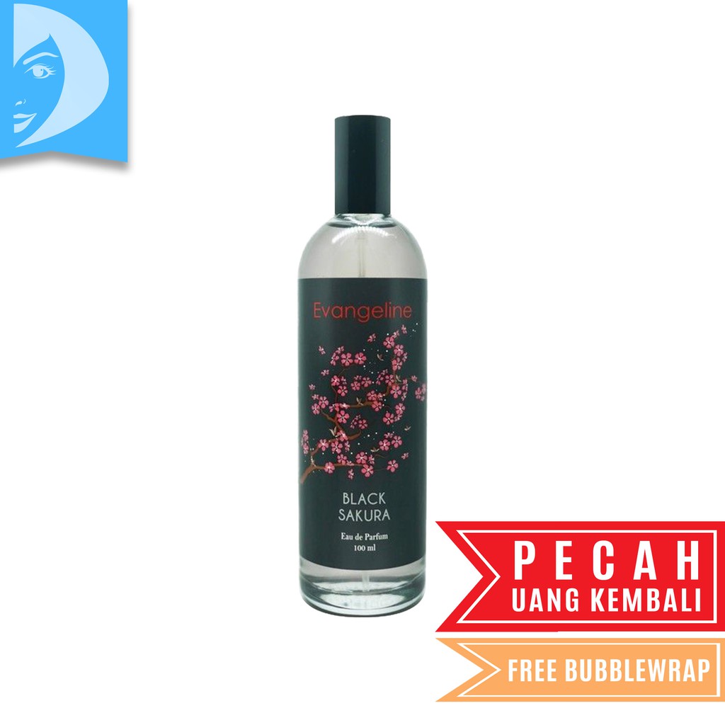 Parfum Evangeline Black Sakura 100ml Minyak Wangi Wanita Tahan Lama Farpum Pria Eau De Parfume