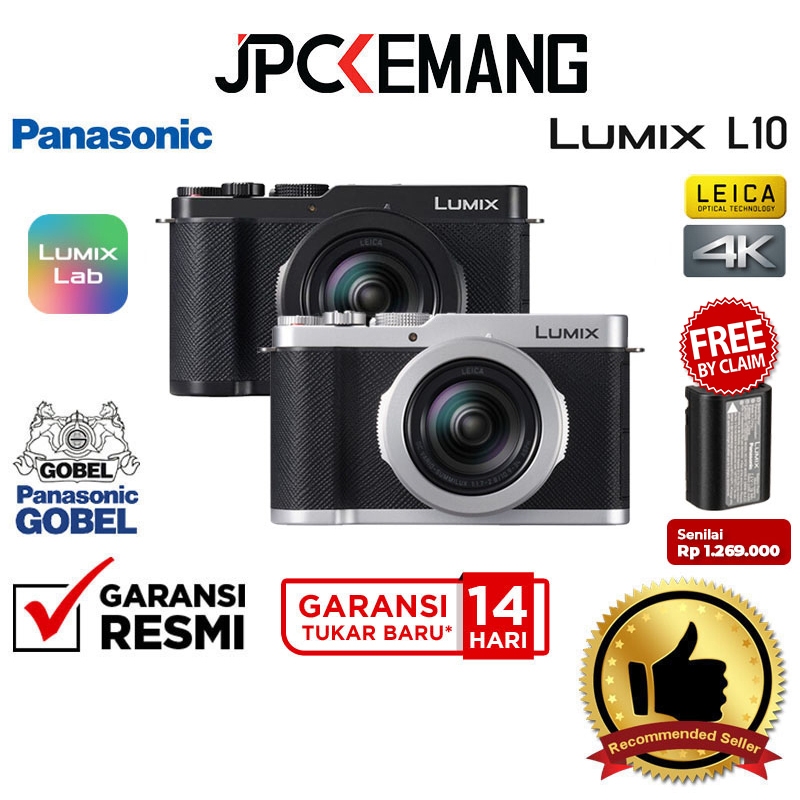 Jual PANASONIC LUMIX L10 Compact Digital Camera Pocket Panasonic Lumix DC-L10 DCL10 L 10 Garansi Resmi | Shopee Indonesia