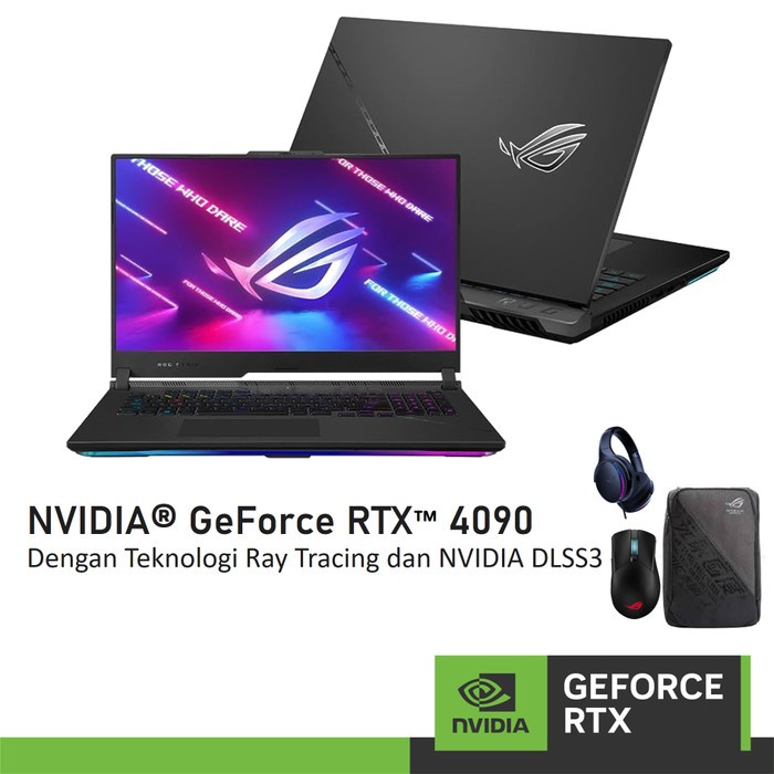 Jual ASUS ROG STRIX SCAR 17 G733PY RYZEN 9-7945HX 32G 2TB RTX4090 16GB W11 | Shopee Indonesia