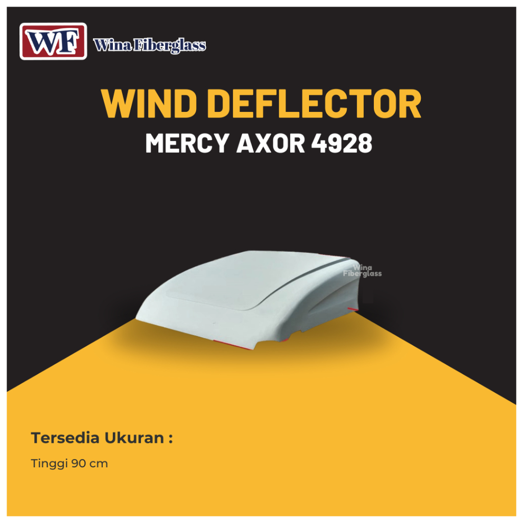 Jual WIND DEFLECTOR MERCEDES BENZ AXOR 4928 TINGGI 90 CM | Shopee Indonesia