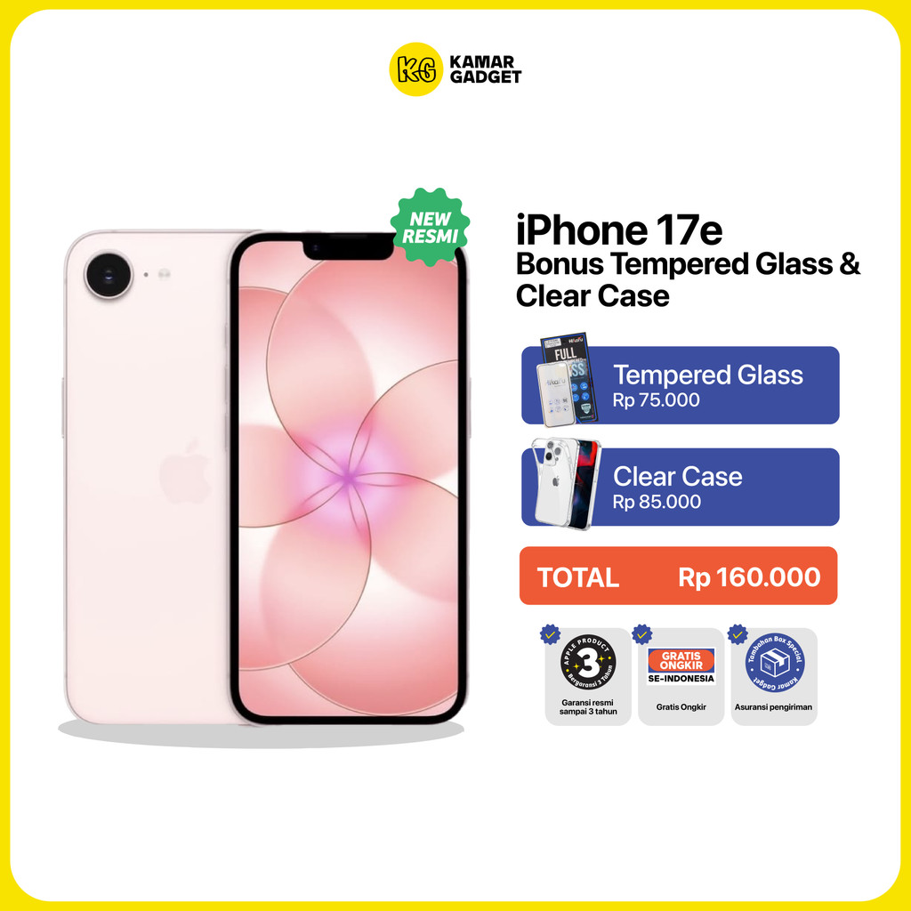 Jual Apple iPhone 17e 256GB Garansi Resmi | Shopee Indonesia