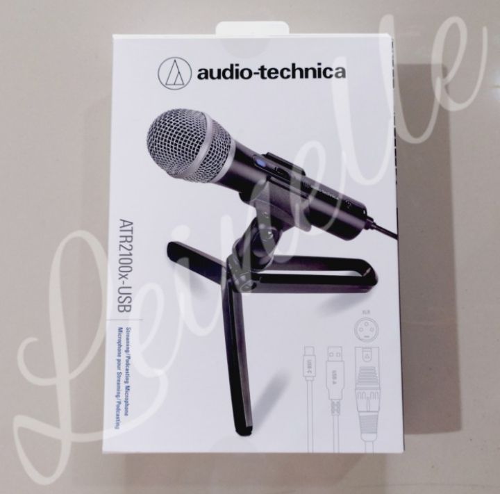 Mic ATR2100x-USB Audio Technica Podcasting Cardioid Dynamic USB/XLR Microphone | Lazada Indonesia