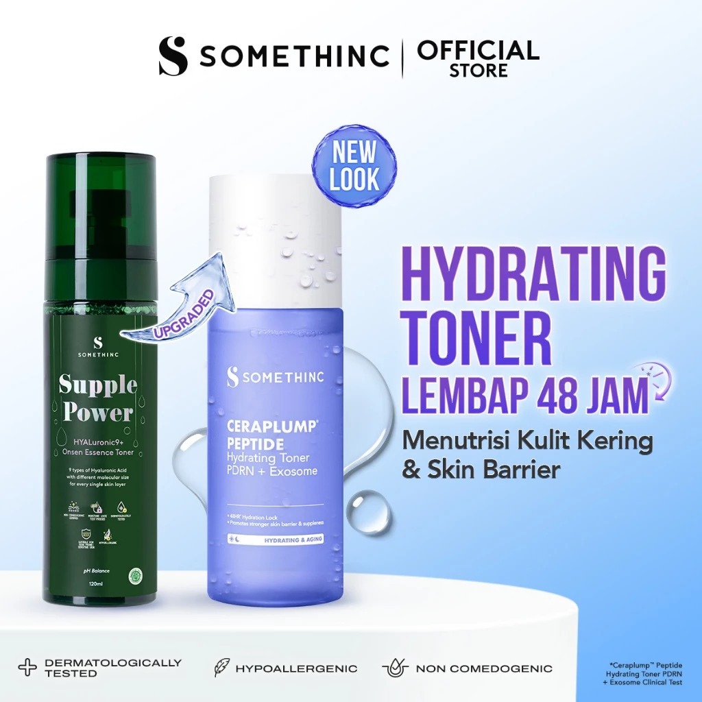 SOMETHINC Ceraplump Peptide Hydrating Toner PDRN + Exosome - 100 ml