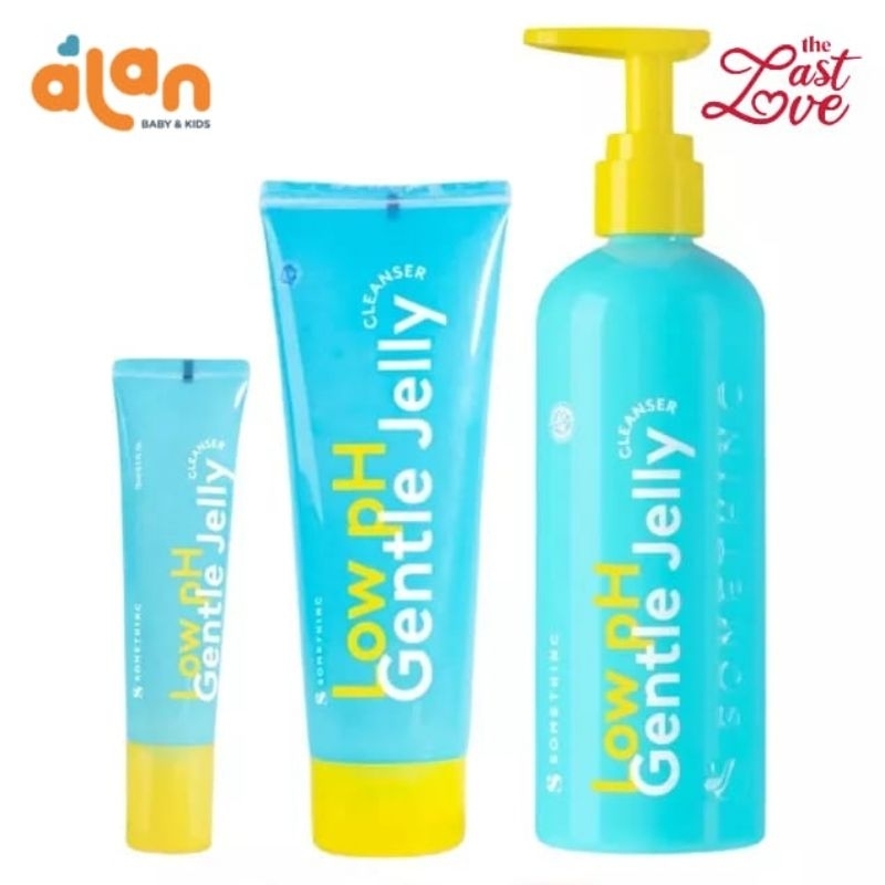 Last Love SOMETHINC Low pH Gentle Jelly Cleanser - Sabun Cuci Muka Semua Jenis Kulit 100ml & 15ml