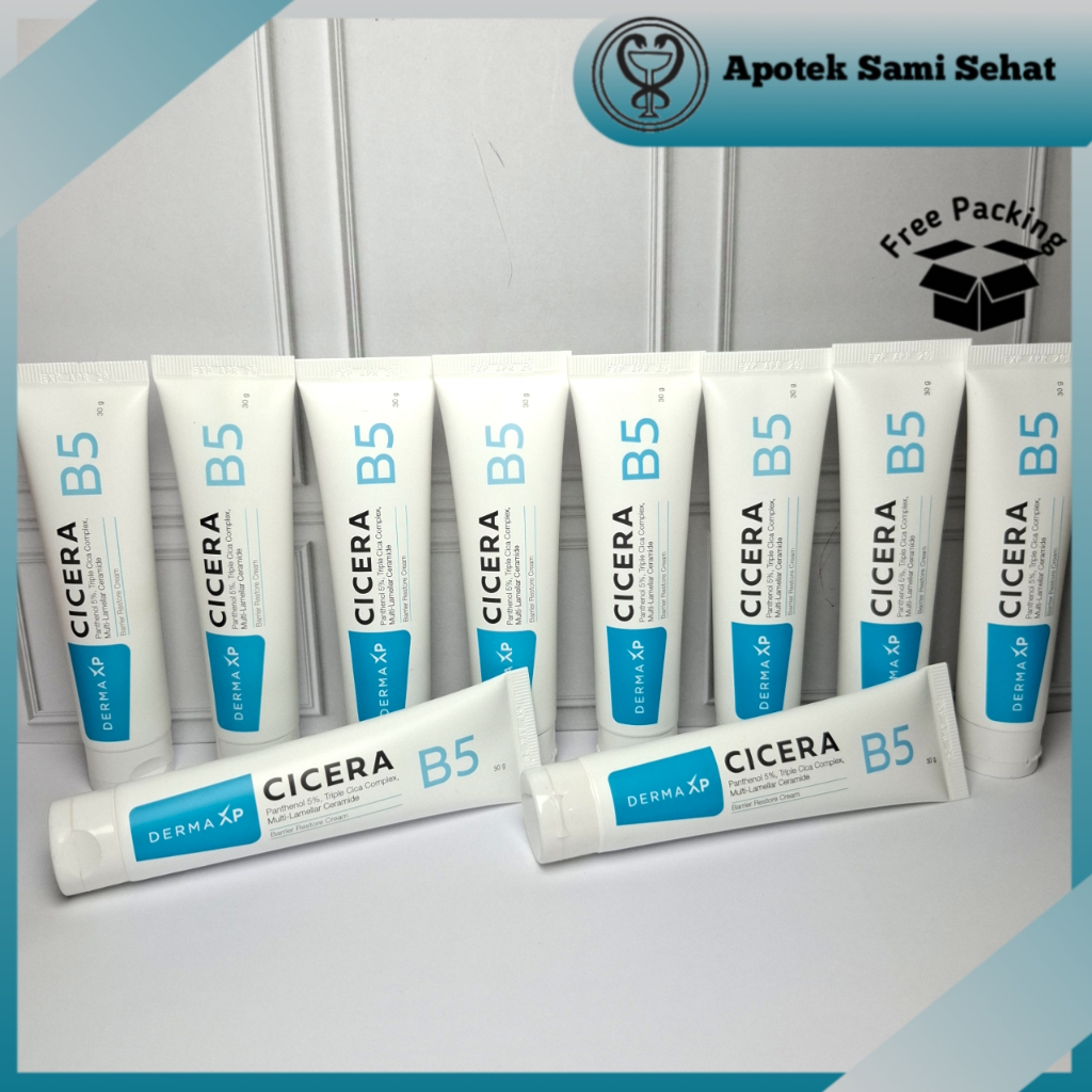 10 Tube Cicera B5 Derma Xp 30 Gr (Moisturizer Melembabkan Kulit)