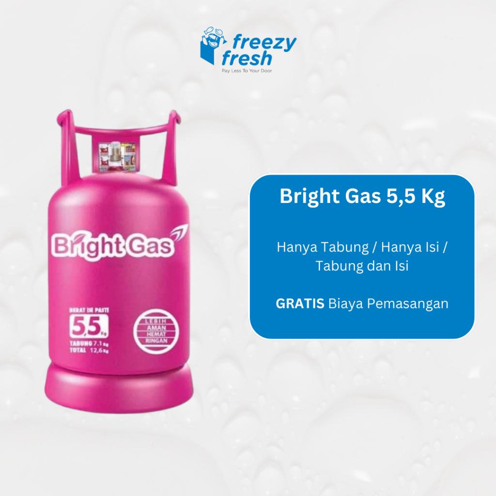 Jual Bright Gas 5,5 Kg | Shopee Indonesia