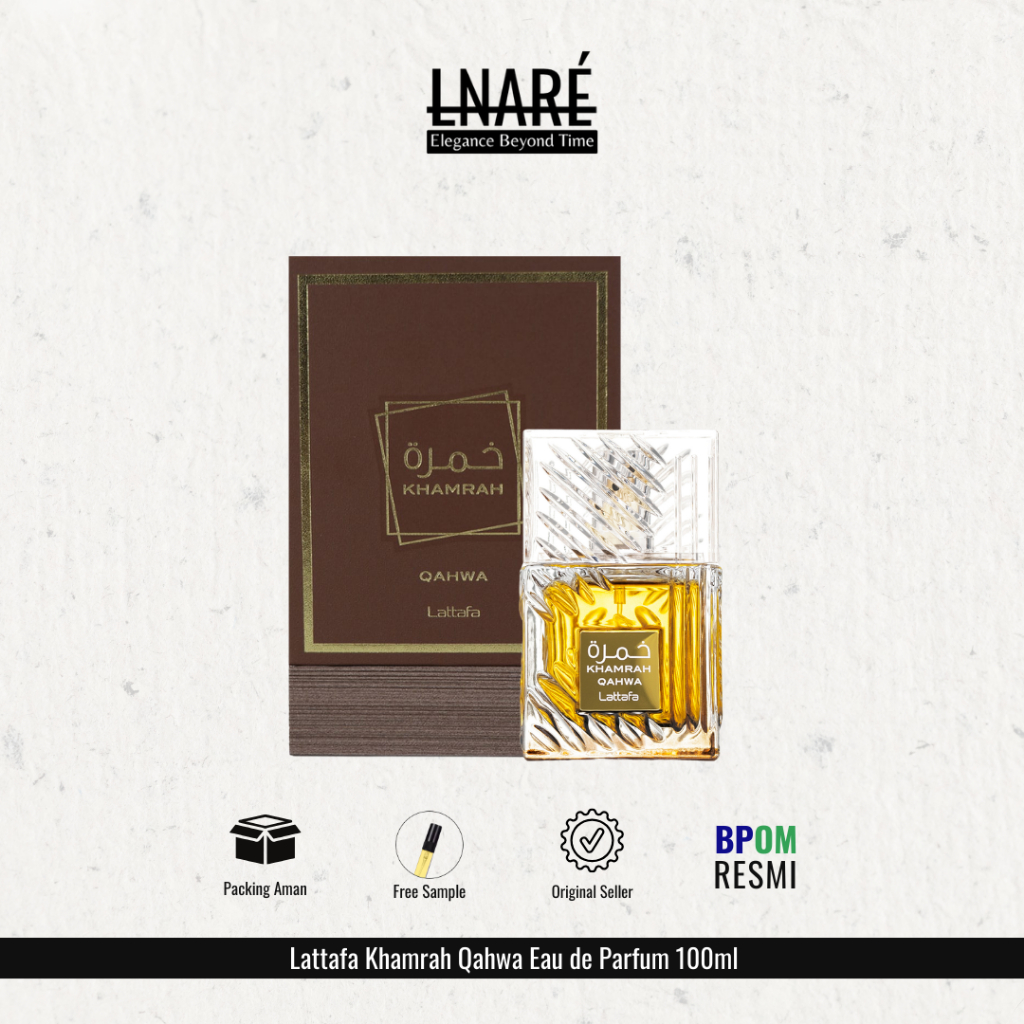 Lattafa Khamrah Qahwa Eau de Parfum 100ml