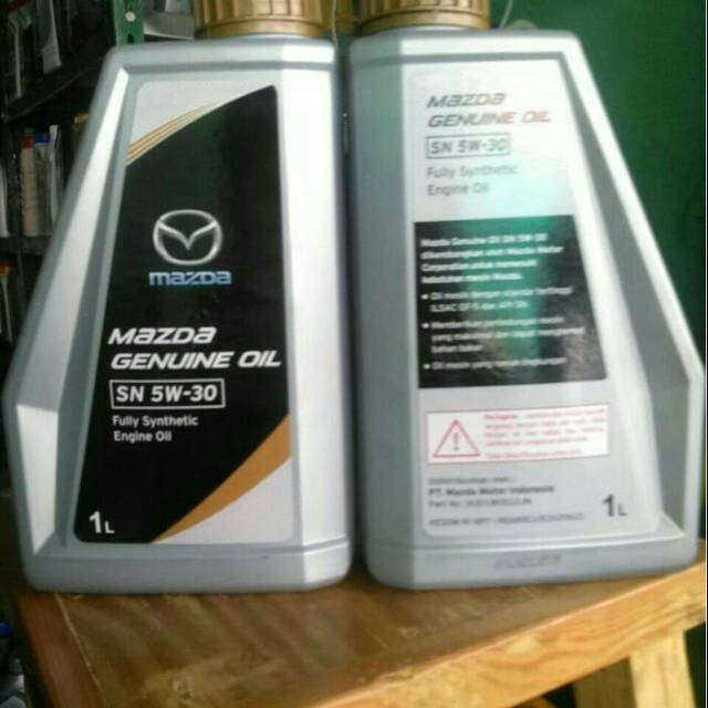 Jual Mazda genuine oil 5w30 api sn full synthetic original | Shopee Indonesia