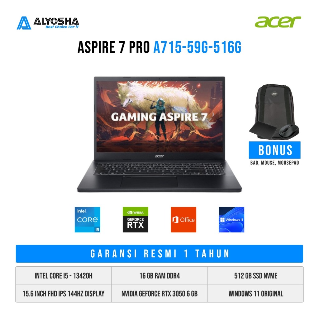 ACER ASPIRE 7 PRO A715-59G-516G