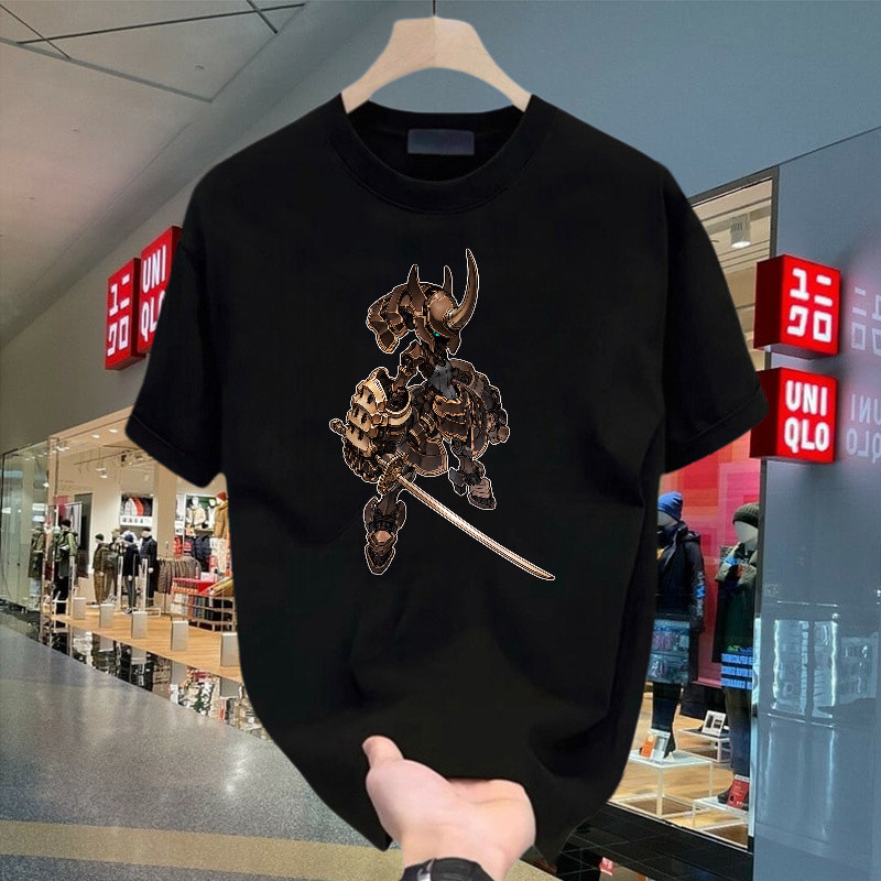 Jual Kaos Metal Robot Ksatria Bertanduk Dengan Pedang, Desain Armor Mekanik Futuristik Bergaya Game Dan Anime, Kaos Pendek Katun Tshirt Unisex Dengan Potongan Reguler Yang Nyaman Untuk Harian, Pilihan Kaos Distro | Shopee Indonesia