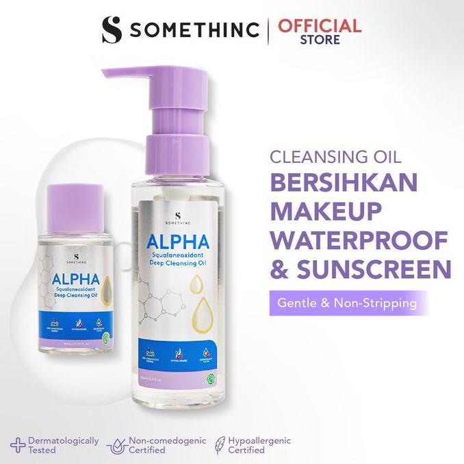 SOMETHINC Alpha Squalaneoxidant Deep Cleansing Oil