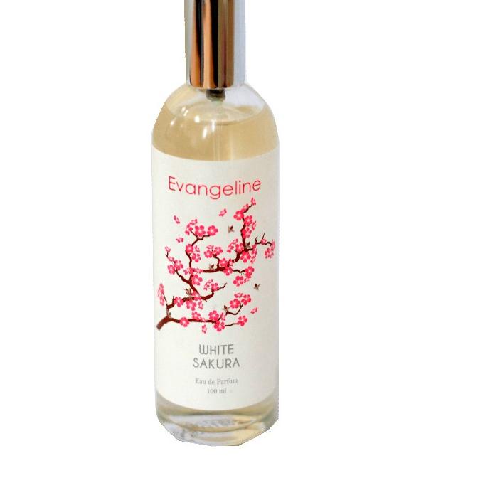 TERLARIS Evangeline Parfum Wanita EDP White Sakura 100ml murah