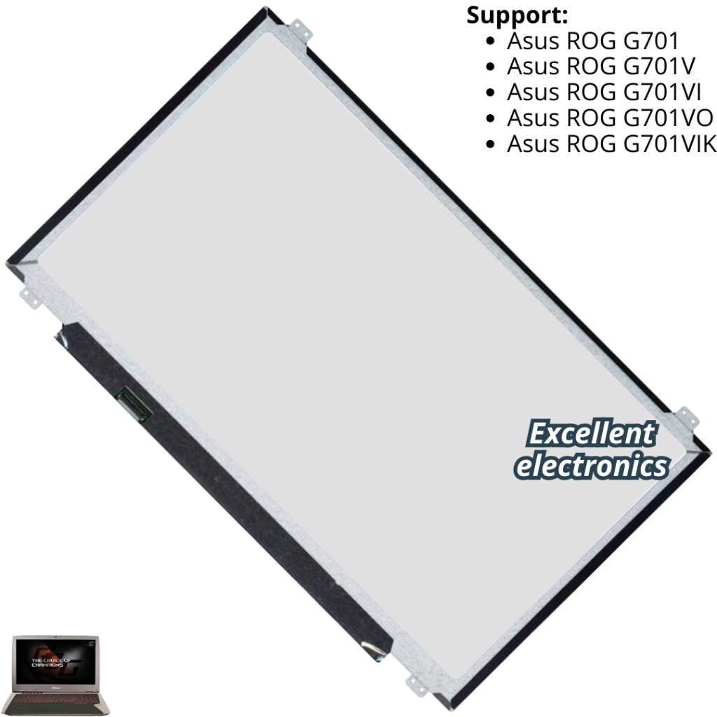 Jual LCD Asus ROG G701 G701V G701VI G701VO G701VIK original new | Shopee Indonesia