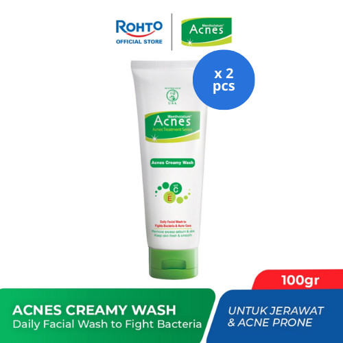 Acnes Creamy Wash 100 g x 2 pcs