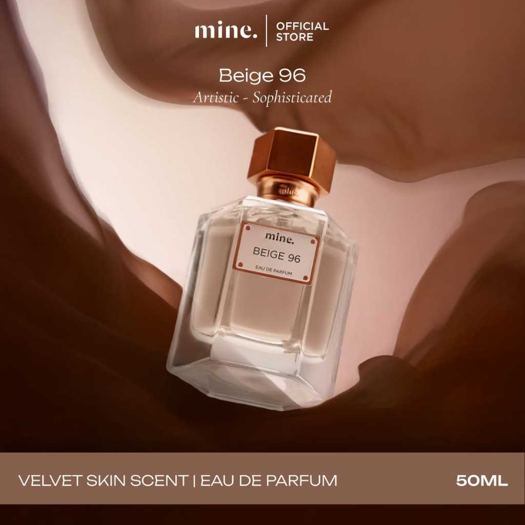Mine Perfumery Beige 96 - 50 ml Extrait De Perfume | Parfum Wangi Segar dan Kalem