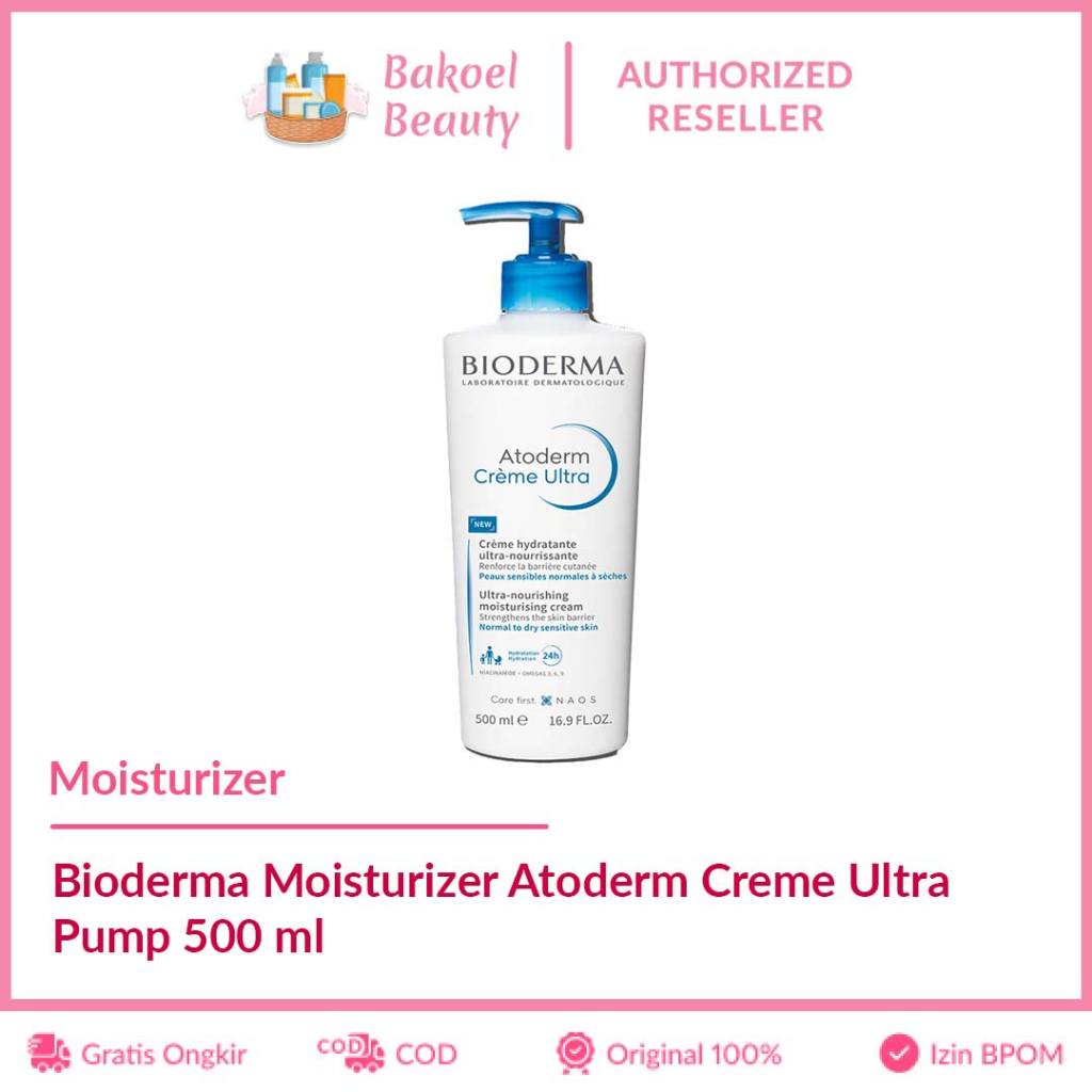 Bioderma Atoderm Creme Ultra 500 ml - Face & Body Moisturizer - Pelembab Kulit