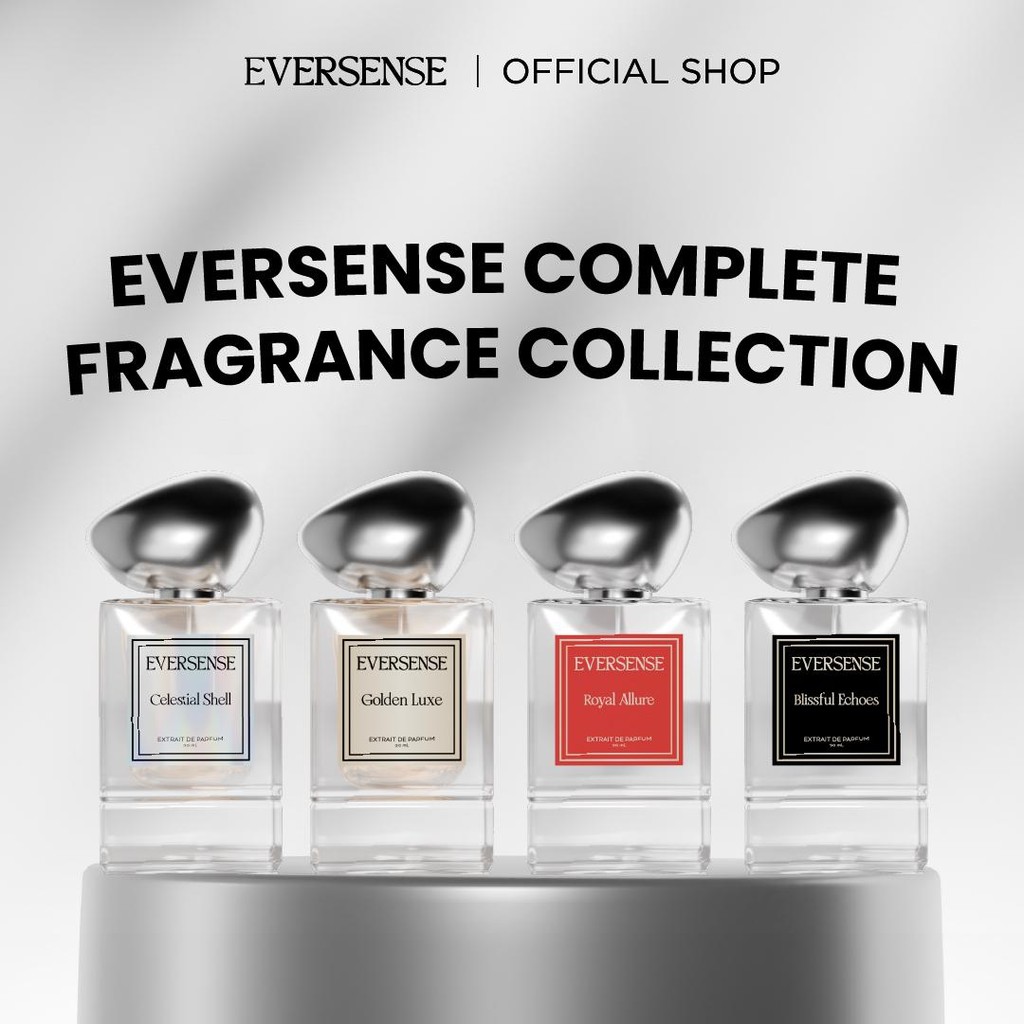 Eversense Complete Fragrance Collection | Eversense Golden Luxe + Royal Allure + Blissful Echoes + Celestial Sheil [ISI 4]