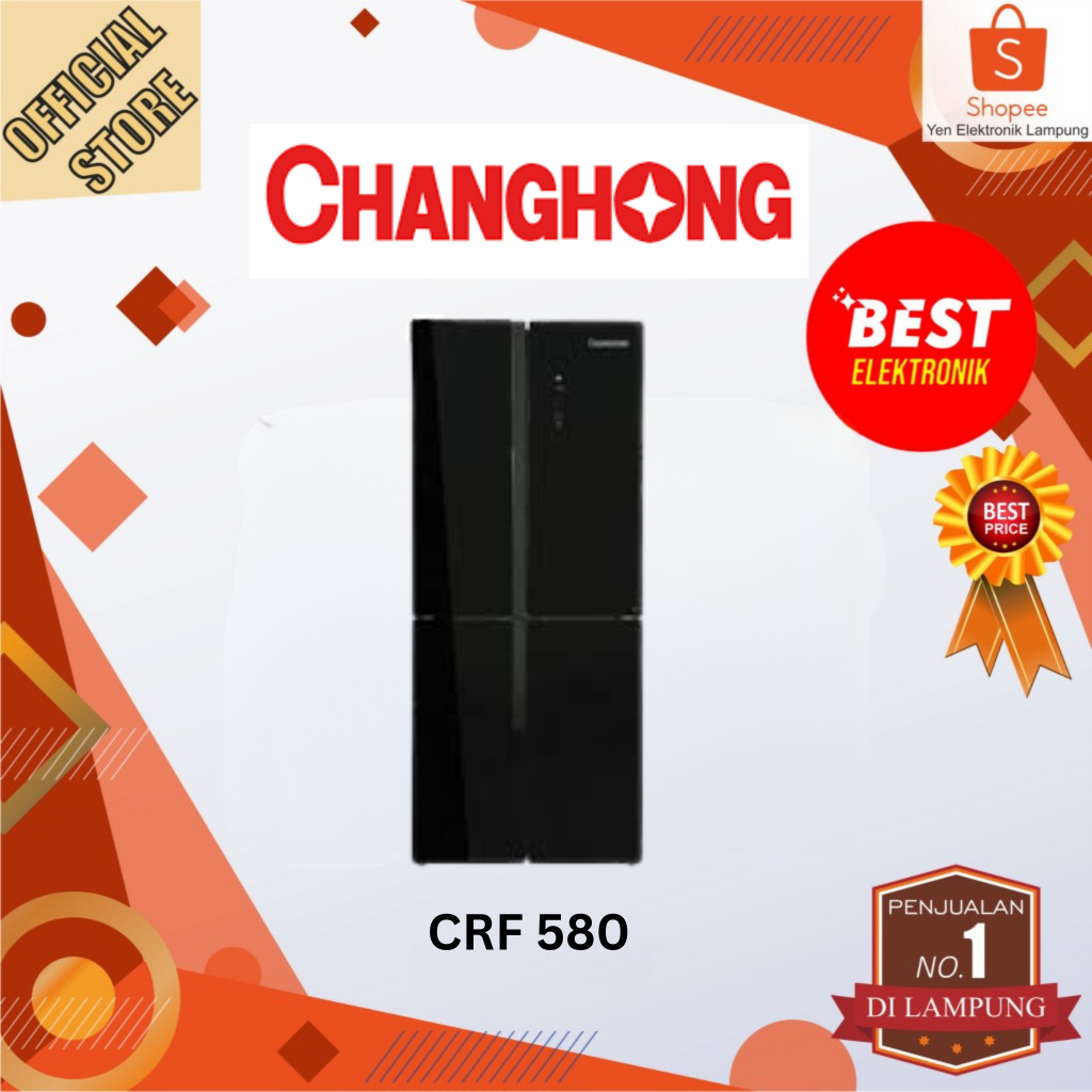 Kulkas Changhong CRF-580 Inverter 486L Hemat Energi