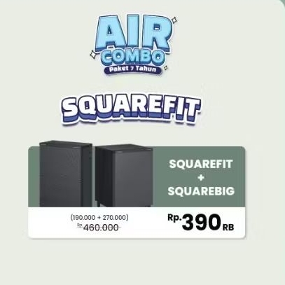 Jual Coway Air Purifier Special BUNDLING (SQUAREBIG+SQUAREFIT) | Shopee Indonesia