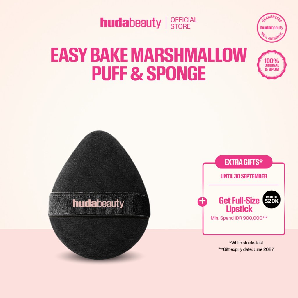 Jual Huda Beauty Easy Bake Marshmallow Puff & Sponge | Shopee Indonesia