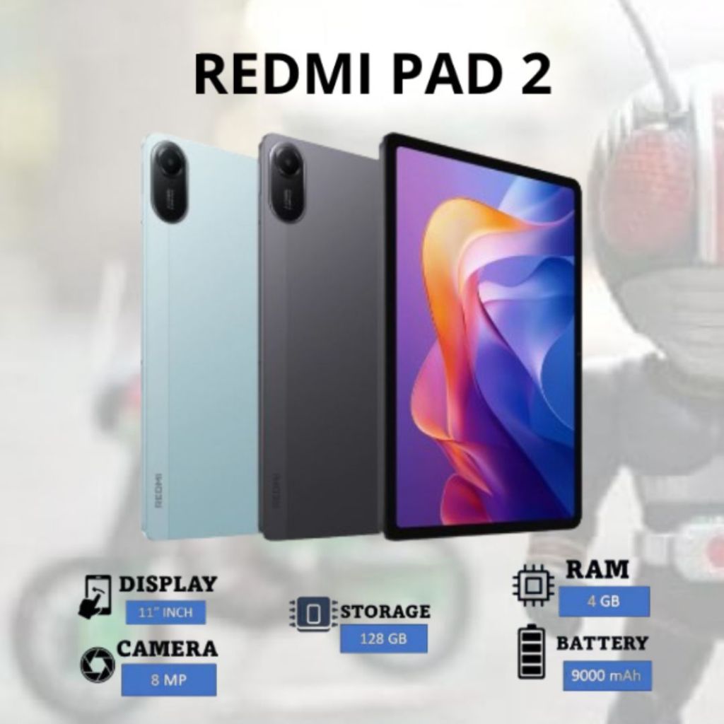 Jual XIAOMI REDMI PAD 2 LTE WIFI ONLY ORIGINAL GARANSI RESMI | Shopee Indonesia