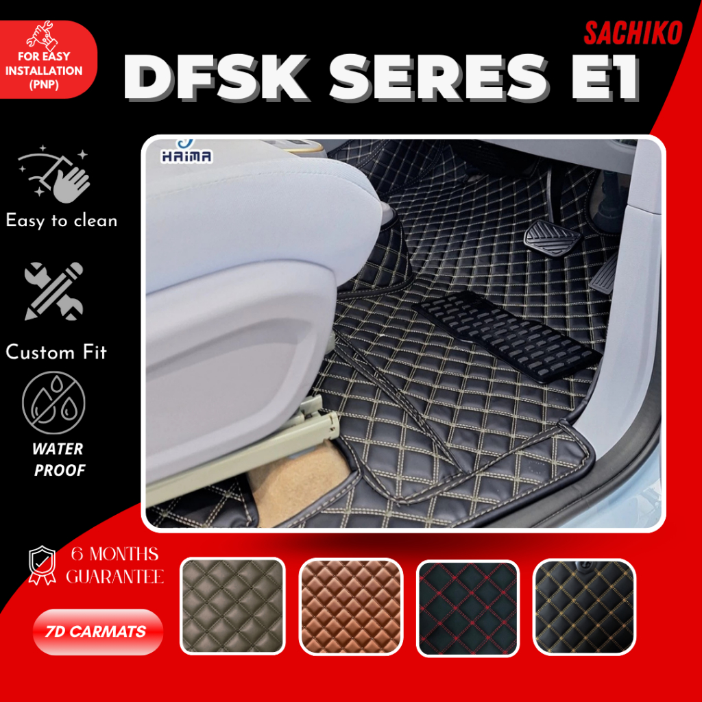 Jual SACHIKO Karpet Mobil 7D Premium DFSK Seres E1 2023-2025 fullset | Shopee Indonesia