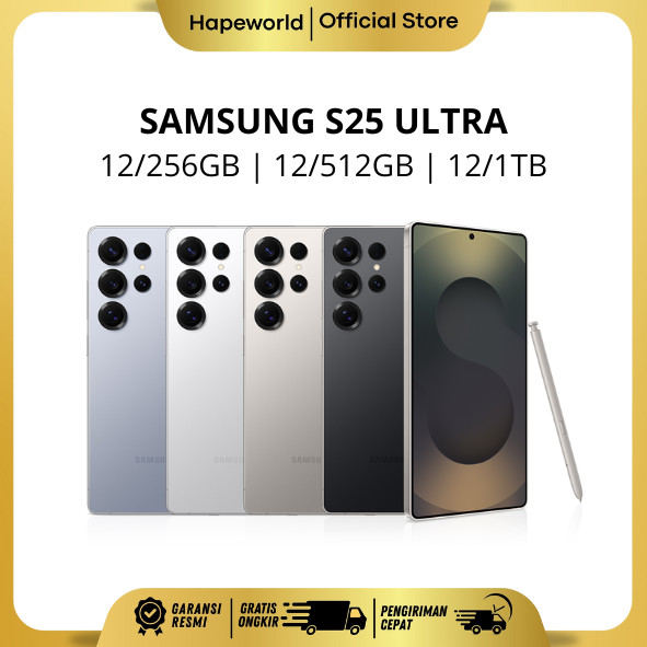 SAMSUNG GALAXY S25 ULTRA (12/256GB) (12/512GB) (12/1TB) - GARANSI RESMI