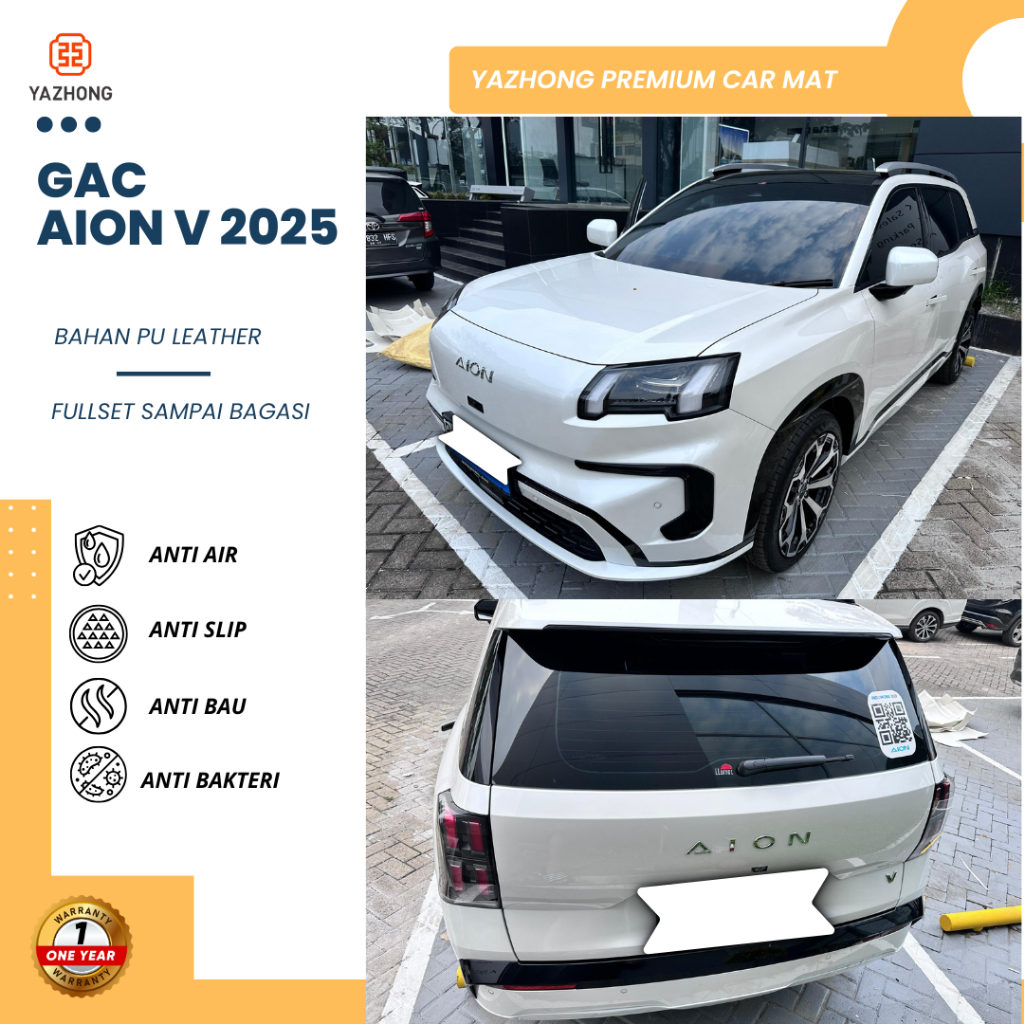 Jual KARPET MOBIL YAZHONG PREMIUM GAC AION V 2025 , FULLSET SAMPAI BAGASI 100% PRESISI | Shopee Indonesia