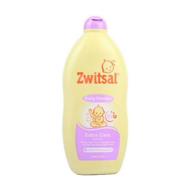 Zwitsal Baby Powder Extra Care With Zinc - 300 gr