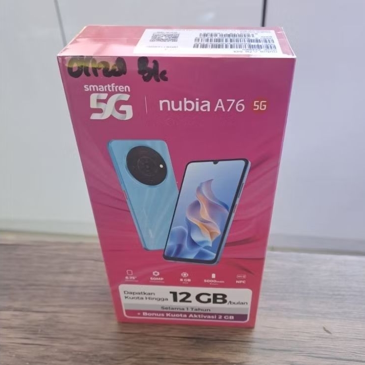 Jual Nubia A76 5G 8/128GB Baru Garansi Resmi | Shopee Indonesia