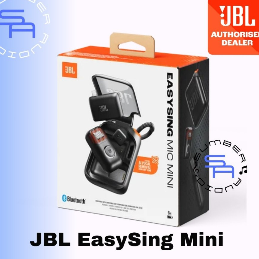 JBL EasySing Mini mic wireless AI karaoke dapat menghapus Vocal Removal garansi resmi 1thn IMS Easy Sing