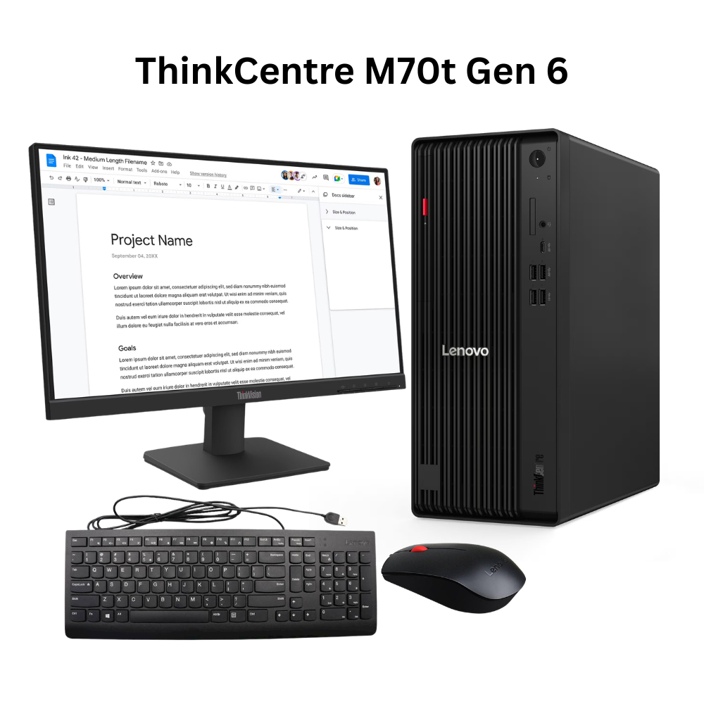 Jual LENOVO THINKCENTRE M70T G6 ULTRA 7 265 - RAM 8GB 512GB WINDOWS 11 PRO - 2J00 | Shopee Indonesia