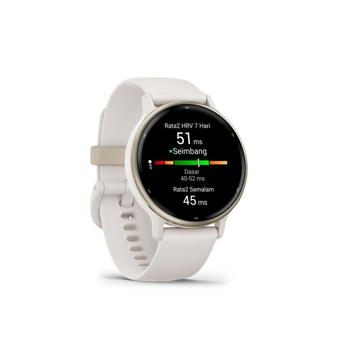 Garmin Vivoactive 5 - Ivory/Cream Gold