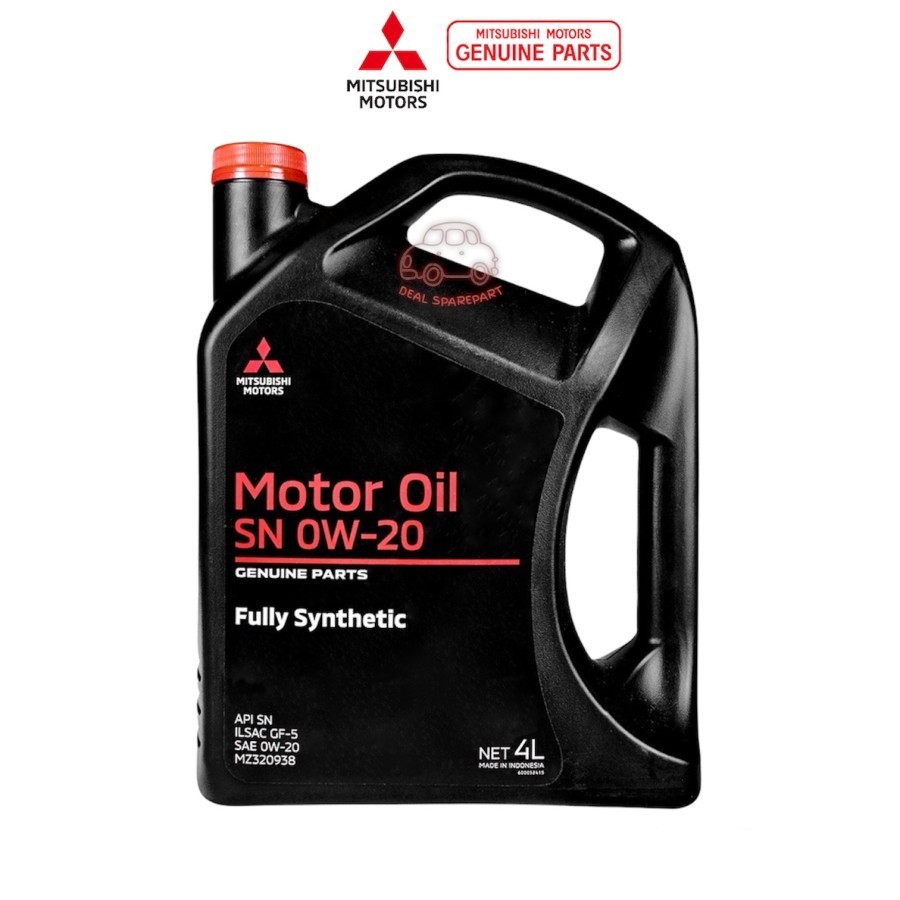 Jual Oli Mesin Mitsubishi Expander Xpander SAE 0W-20 SN 0W20 Fully Synthetic 1 Galon | Shopee Indonesia